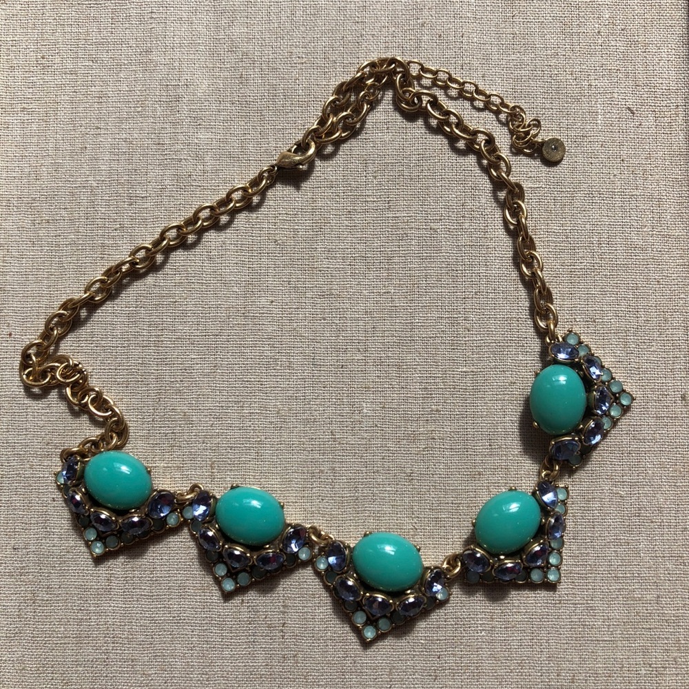 NIB Stella & Dot Rory Necklace in Blue